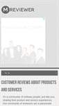 Mobile Screenshot of mreviewer.com